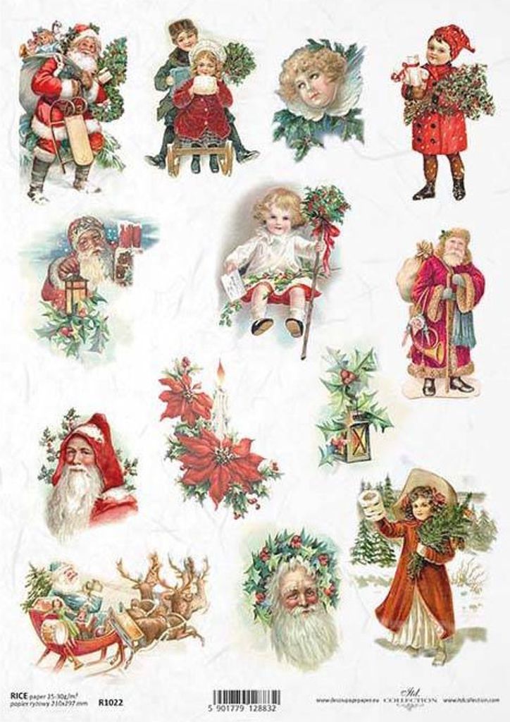 ITD Reispapier Decoupage Bastelpapier Softpapier, Produktbild 