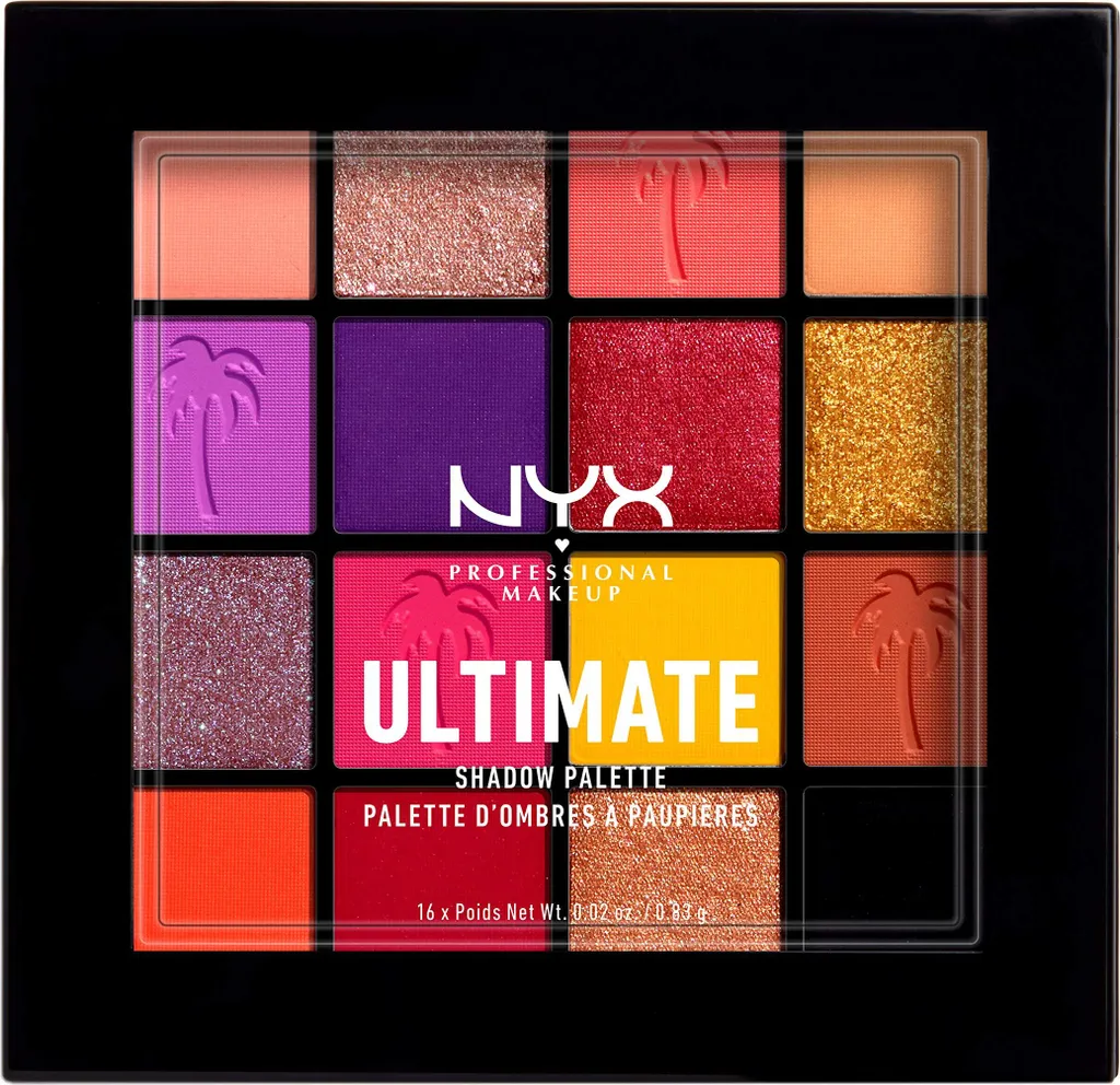 Ombres à paupières pour look de fête palette Ultimate Festival 104,70g