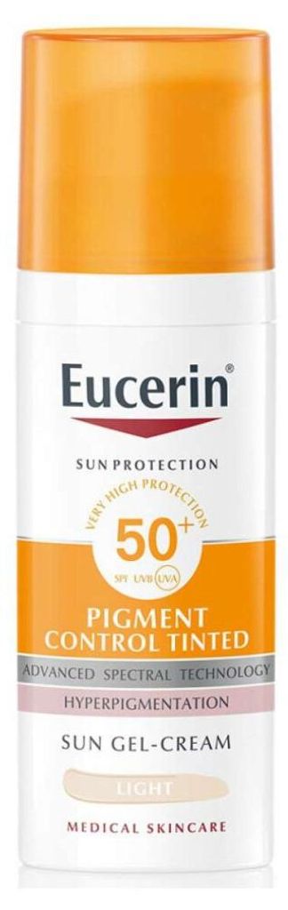 Schützende Tönungsgel-Gesichtscreme SPF 50+ Pigment Control Produktbild 