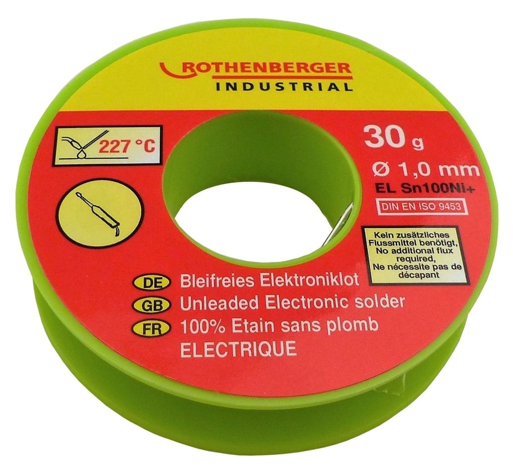 ROTHENBERGER Industrial Bleifreies Elektroniklot 30g - 1000002348