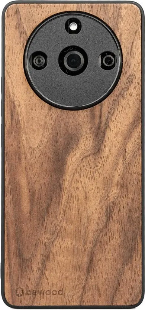 Copertura in legno Bewood Realme 11 Pro, Realme 11 Pro Plus, noce americano