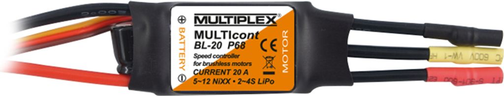 Multiplex Regler MULTIcont BL-20 P68 Produktbild 