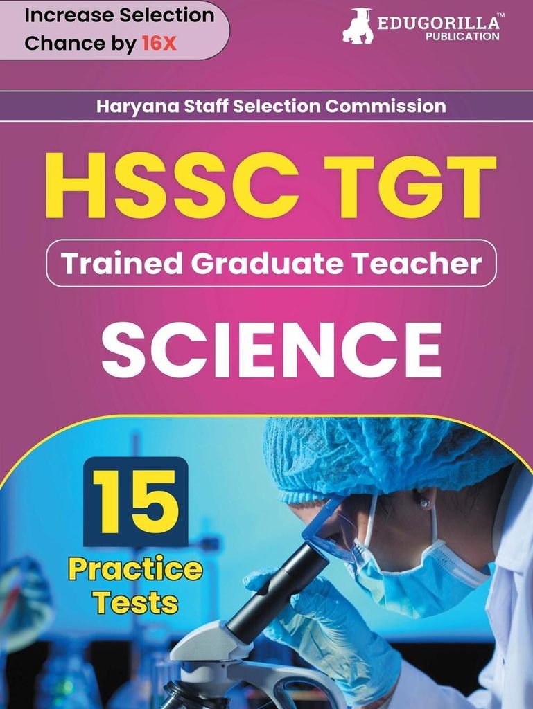 HSSC TGT Science Exam Book 2023 (English Edition) | Haryana Staff Selection Commission