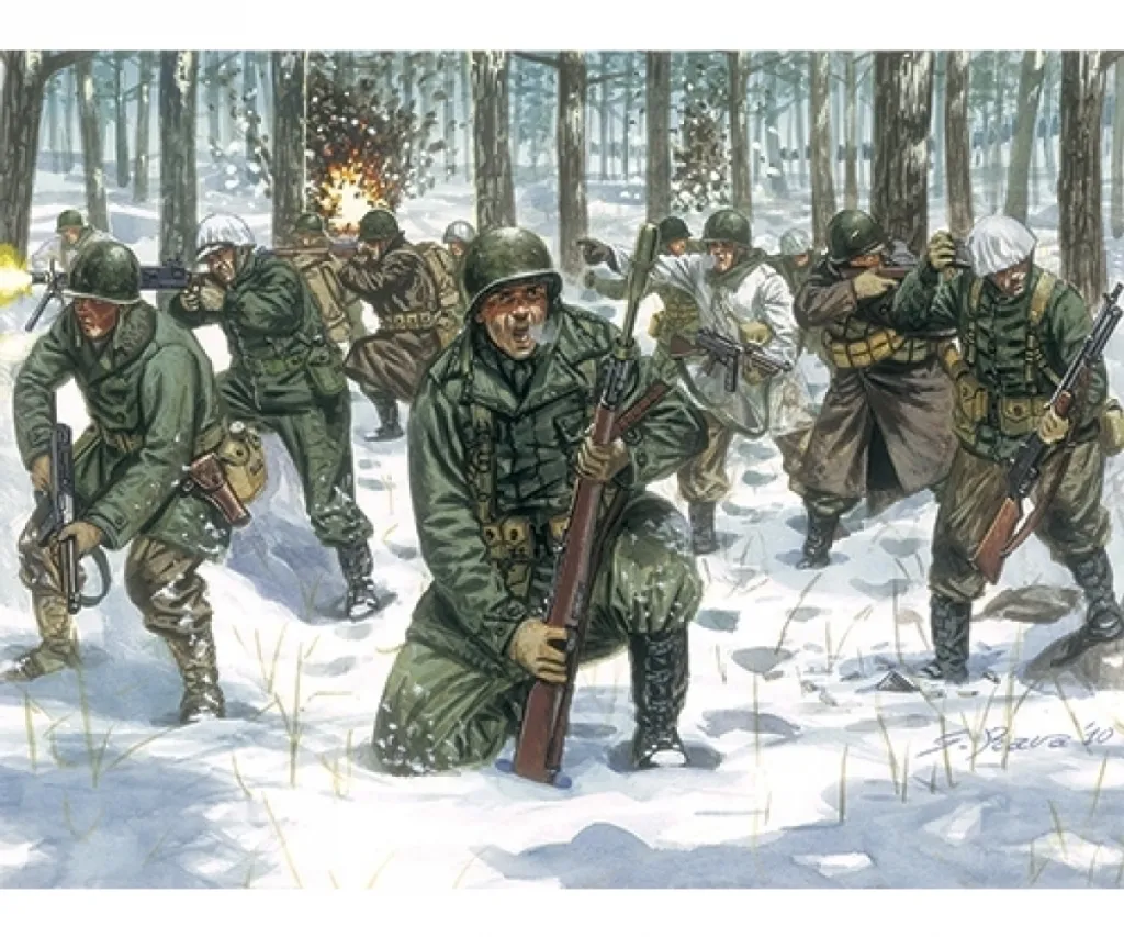 Réussir son Diorama Hivernal WWII avec l'Infanterie US 1:72 d'Italeri