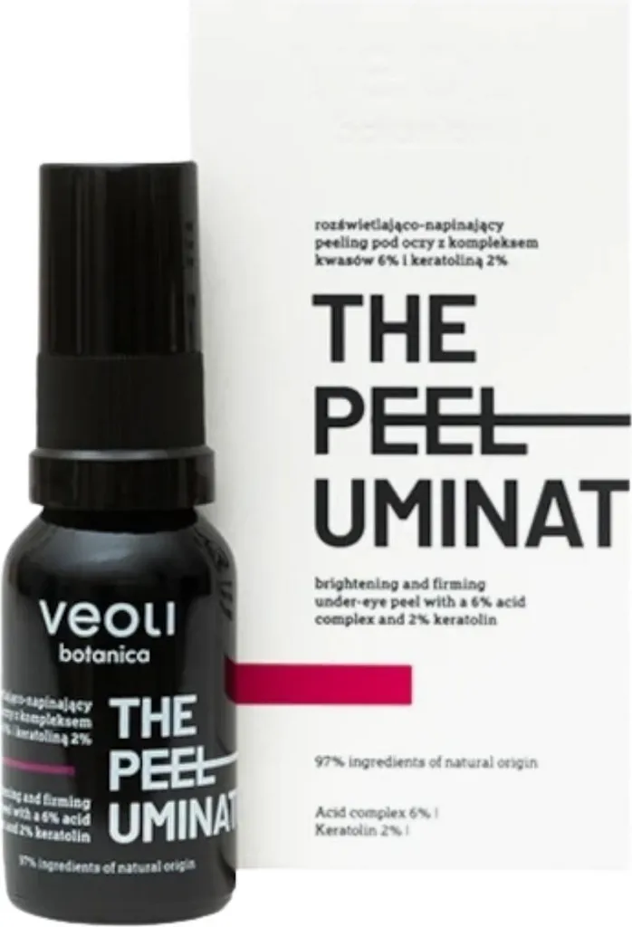 Veoli Botanica THE PEELUMINATOR Peeling Occhi Illuminante e Rassodante 15ml