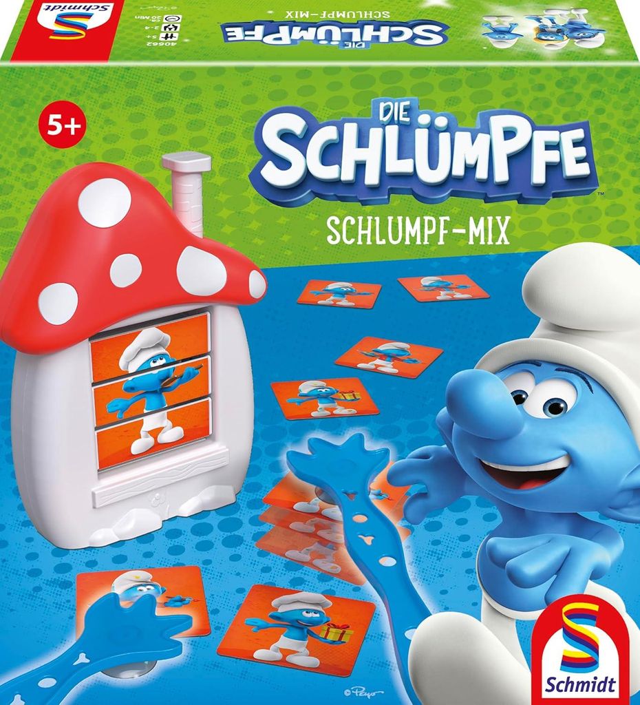 Schmidt Les Schtroumpfs Schtroumpf Mix Jeu pour enfants Jeu Image du produit 