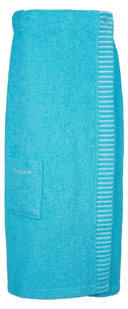 Schiesser Schiesser Home Saunakilt Damen türkis Stück Gr. Produktbild 