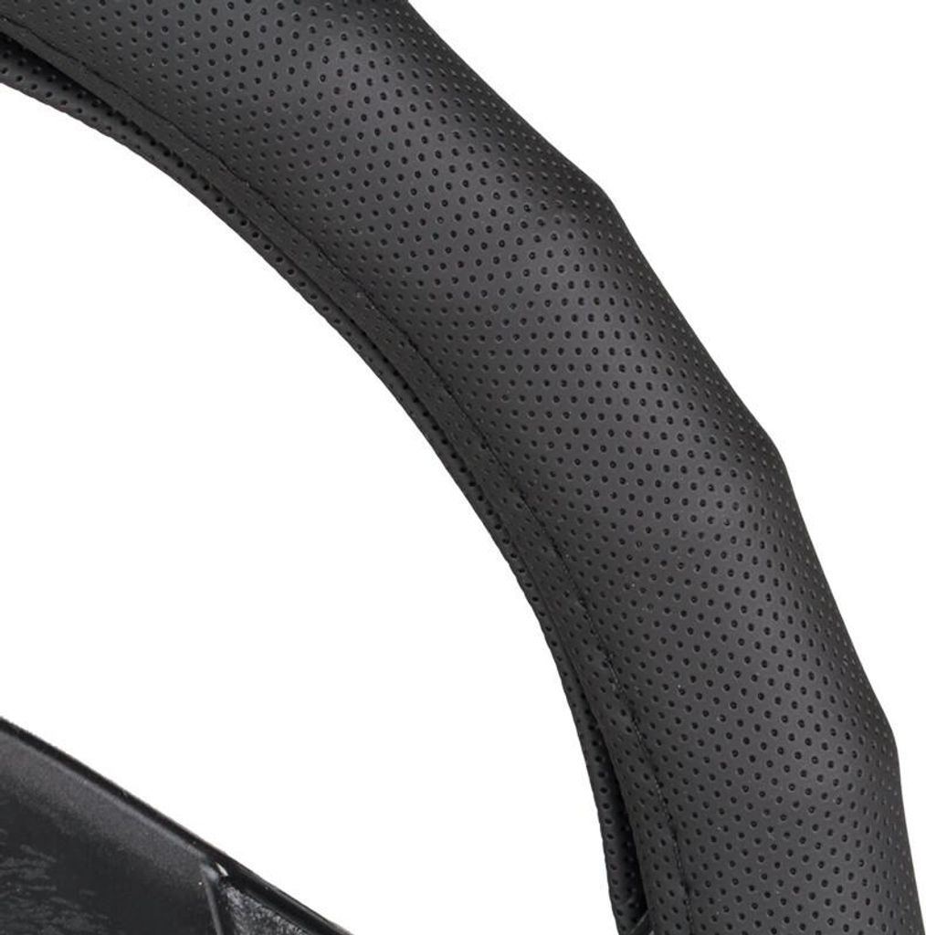 HEYNER® Lenkradhülle 37–39 cm – weich, griffig, schwarz, Produktbild 