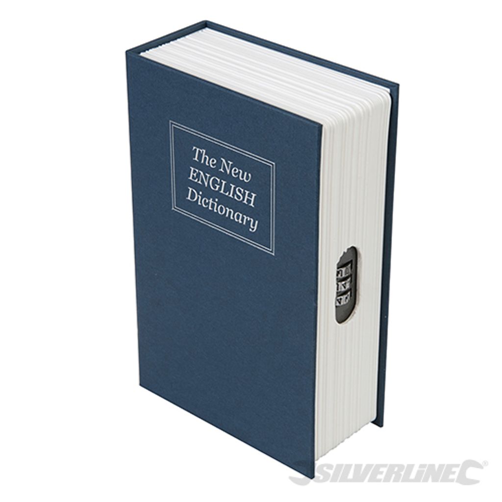 Silverline - Coffre-fort à livres avec combinaison de 3 Image du produit 