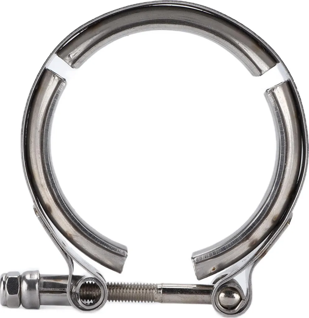 Kit Adattatore Downpipe Turbo T3/T4 - Flangia 5 Viti a V-Band 3 Pollici