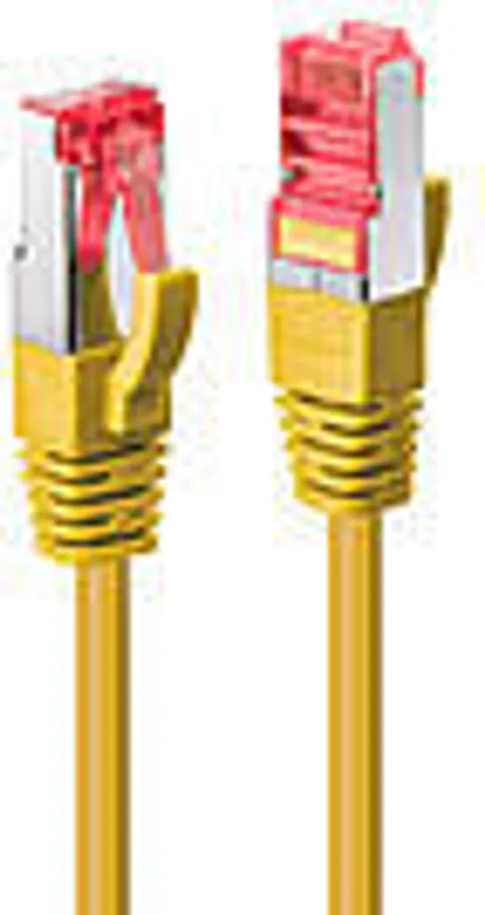 Lindy 47765 Cavo Cat6 S/FTP, giallo, cavo patch da 3,00 m - 3