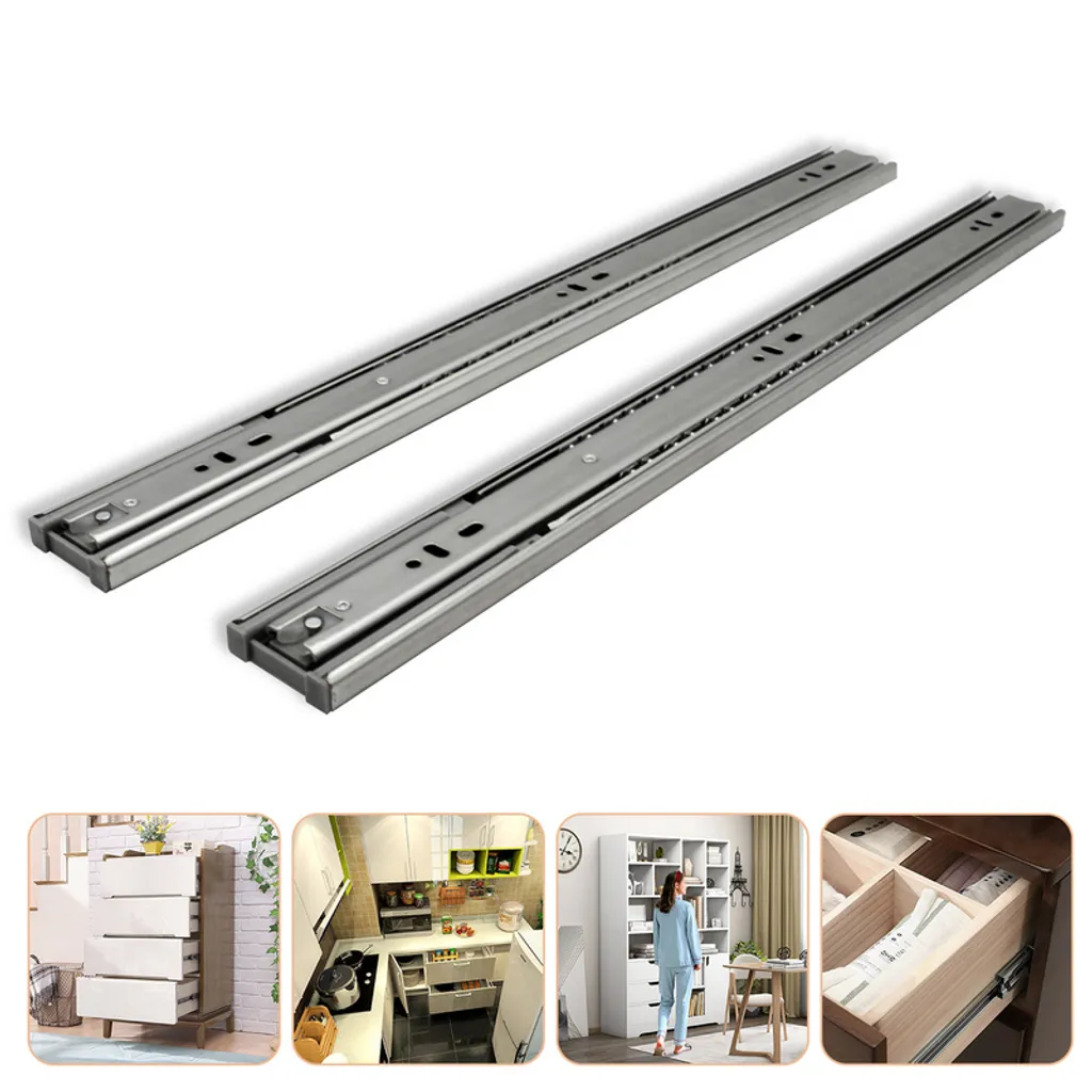 Guide per Carichi Pesanti TolleTour 250mm - Set Binari per Cassetti