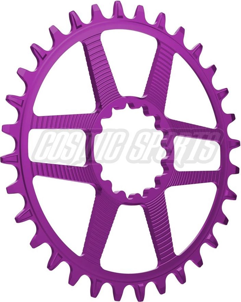 e*thirteen Helix R Guidering Direct Mount Kettenblatt, 34 Z., 52/55mm Flip Flop,