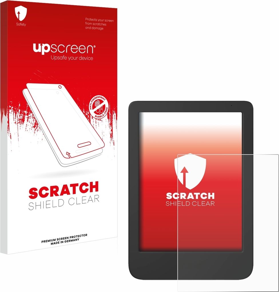 upscreen Schutzfolie für Tolino Shine 5 2024 Displayschutz Displayschutzfolie Folie Klar Transparent
