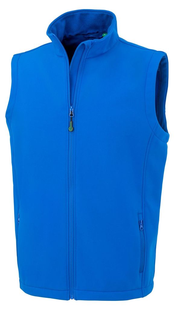 Result Genuine Recycled - Softshelljacke 2-Schicht Druckbar für Herren FK2868 (3XL) (Königsblau)