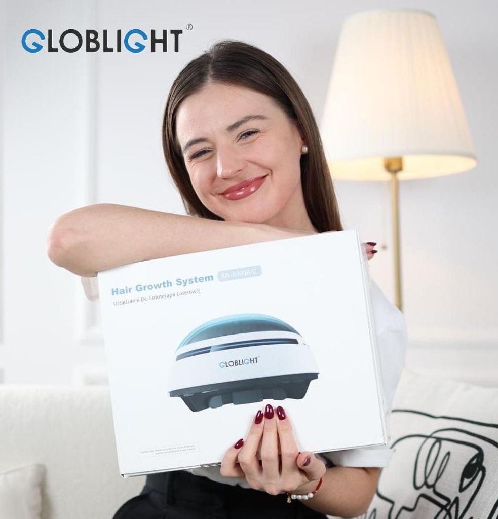 Kask laserowy Globlight przeciw wypadaniu włosów - Zdjęcie produktu 