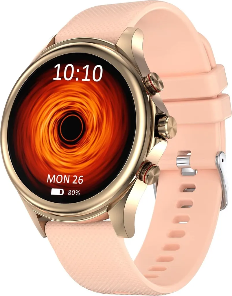 Controllo remoto della fotocamera e della musica Orologio fitness con funzione telefono Frequenza cardiaca Pressione sanguigna Monitoraggio del sonno Musica Orologi sportivi Donne Pedometro