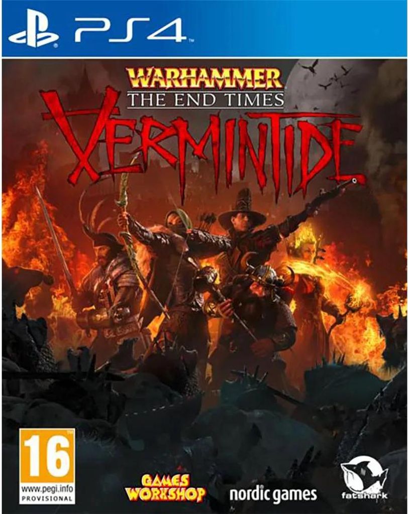 Playstation Games Warhammer The End Times Vermintide Ps4 Game Blau PAL Blau PAL