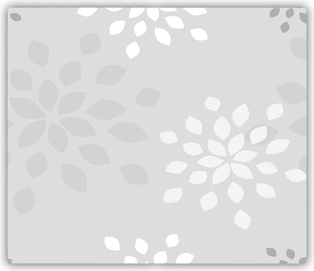 Tulup Glas Herdabdeckplatte Glaskeramikkochfeld-Abdeckung Spritzschutz Glasabdeckplatte Kochplattenabdeckung und Schneidebrett - Einteilig - 60x52 ...