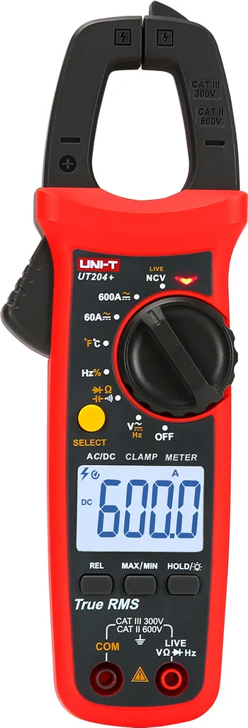 Uni-T UT204+ Pince ampèremétrique True RMS mesure de capacité 60mF