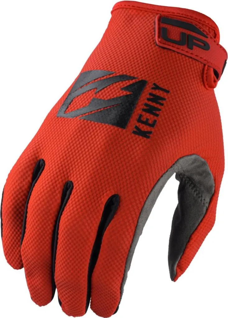 Gants Kenny Racing Cross Enduro UP Rouge Noir XXXL pour Professionnels