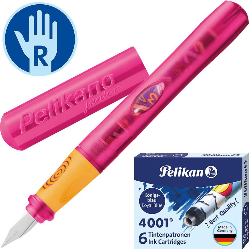 Pelikan Pelikano Junior Schreiblernfüller Set P67A pink Produktbild 