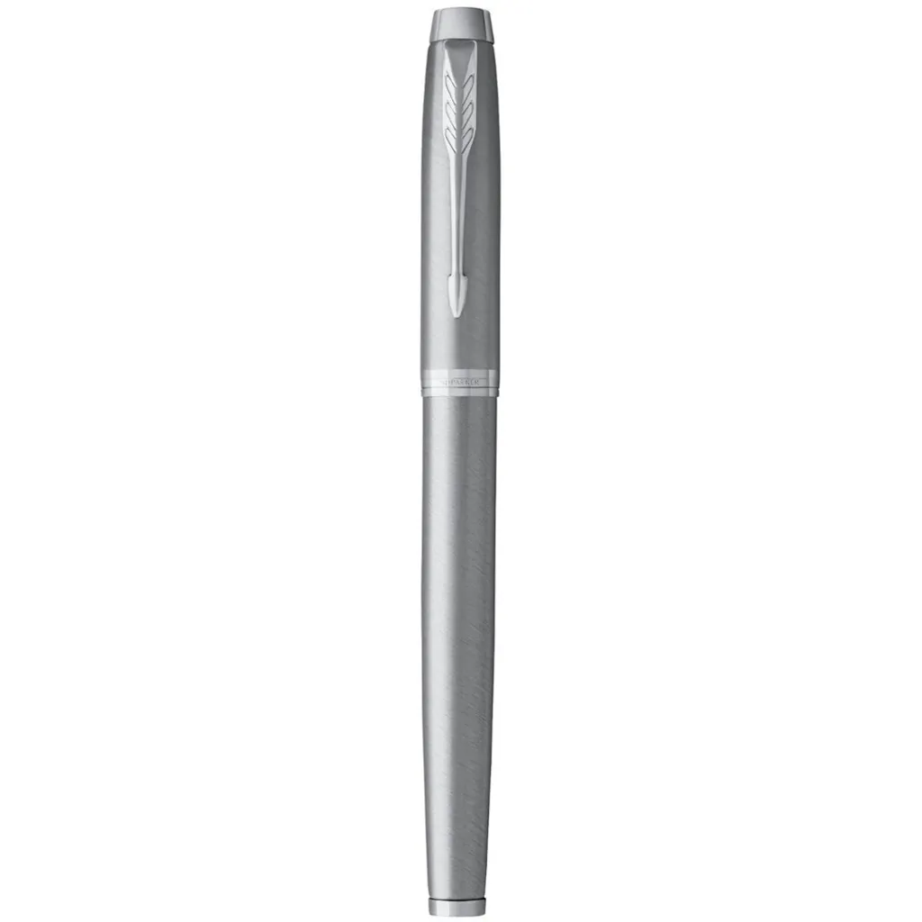 Stylo roller Parker IM Essential acier brossé écriture fluide Pro