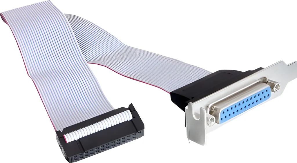 Staffa D-Sub 25 DeLock Low Profile - Per Modding e Progetti Custom