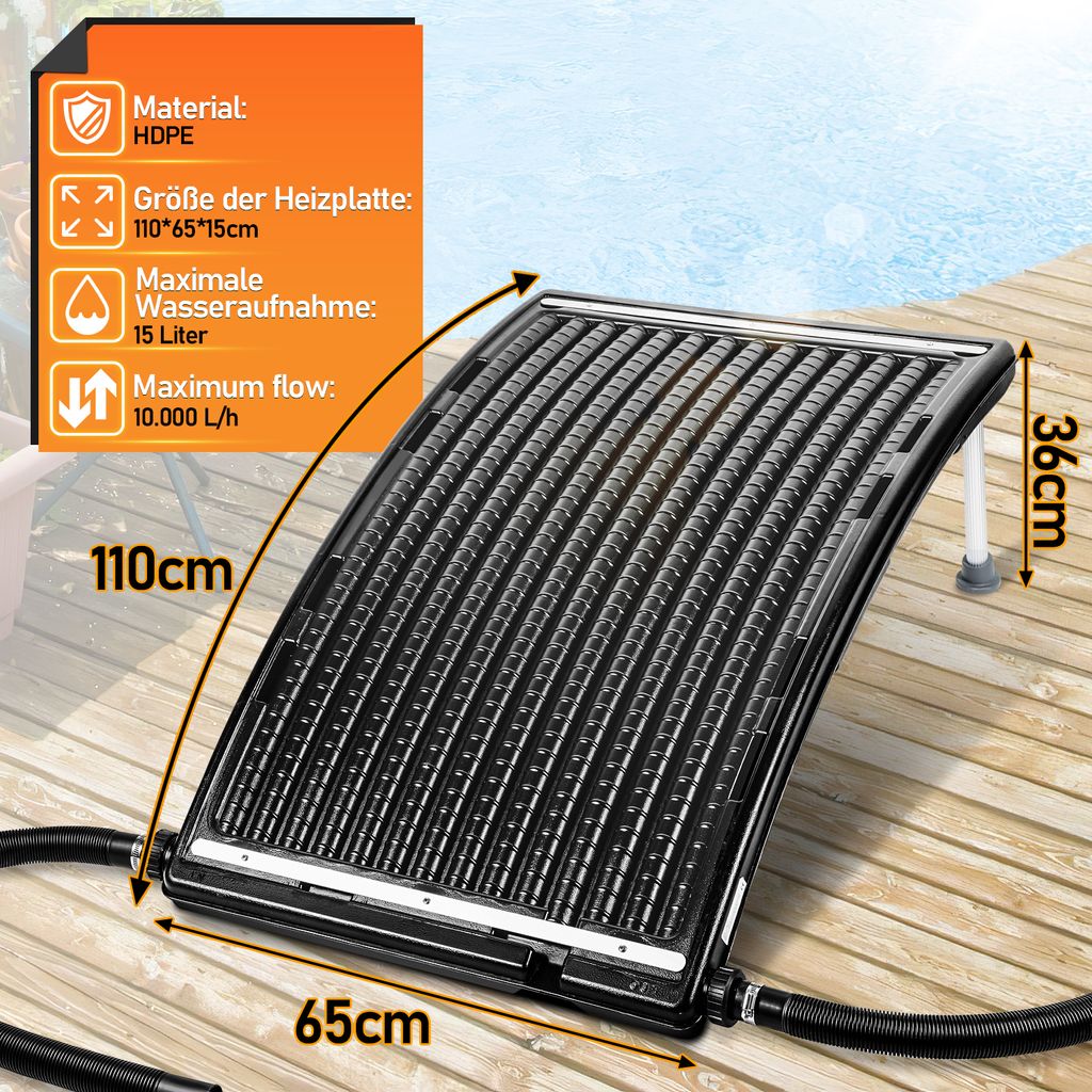Solarheizung Poolheizung Pool Solarmodul Solar-Absorber Produktbild 4