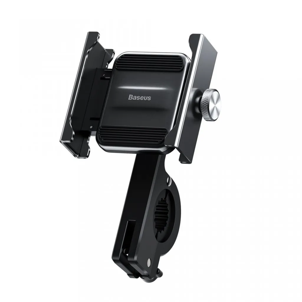 Support smartphone vélo et moto en métal Base Knight Noir universel
