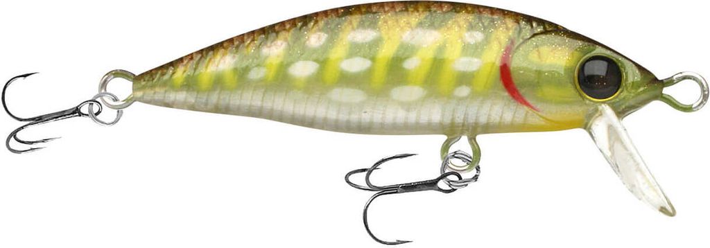 Lucky Craft Bevy Minnow 40 SP Wobbler Ghost Nothern Pike