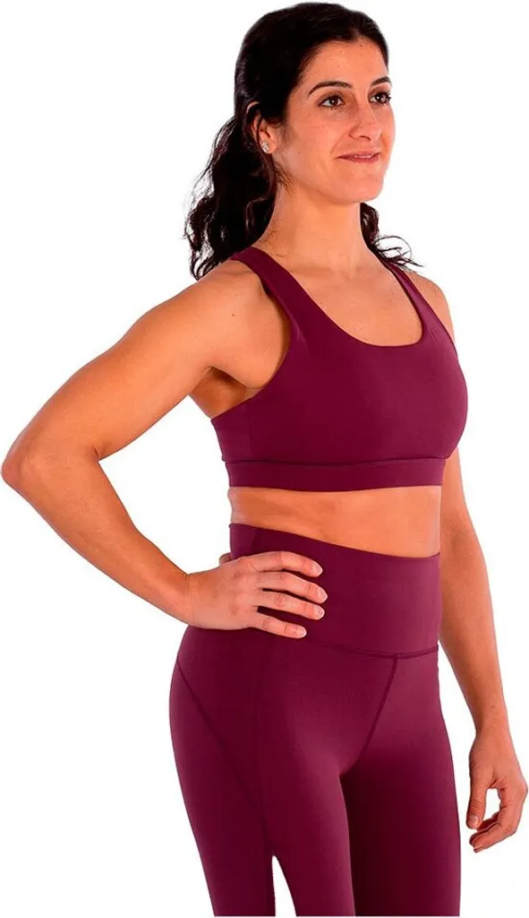 Rox Silky Mesh Sport-bh Soutien-gorge de Sport Rose Taille M pour Femme
