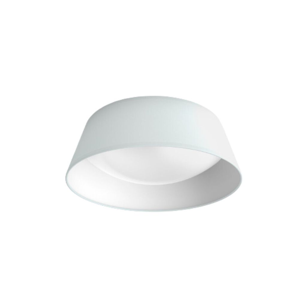 PHILIPS LED-Deckenlampe für Innenräume - EyeComfort - 34cm - 14W - 1100 Lumen - 3000K - Weißmetall - 93535