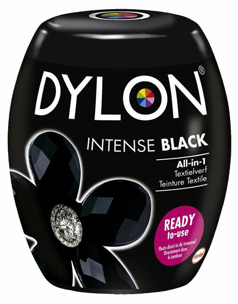 Dylon Pod Black Intense (350 gr) Productafbeelding 