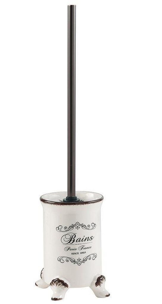 Sapho Amelie - Spazzola per WC da appoggio, bianca AM33 Immagine del prodotto 
