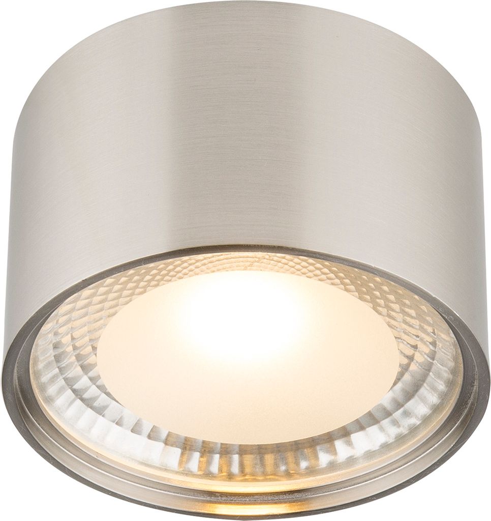 Globo Lighting Deckenleuchte Metall Nickel matt, LED Produktbild 