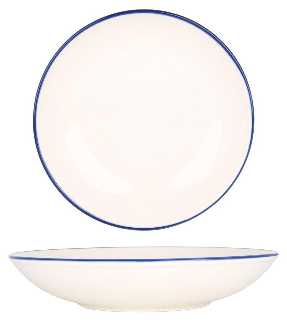 Piatti fondi Bonna - Linea Blue - Porcellana - 25 cm Immagine del prodotto 