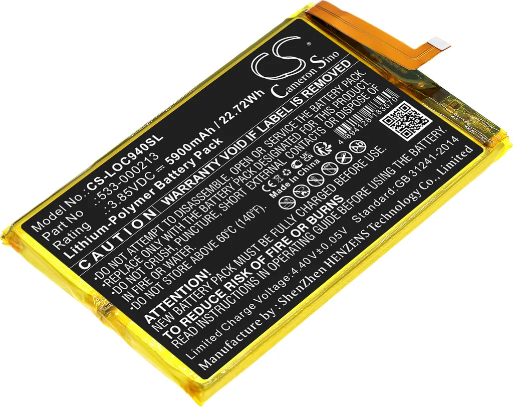 Batterie TECHTEK pour Logitech G Cloud 940-000198 et GR0006 533-000213