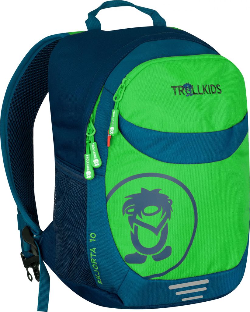 TROLLKIDS Skjorta Pack 10 L Kinder Wander Rucksack mit herausnehmbarer Sitzmatte grün 10L