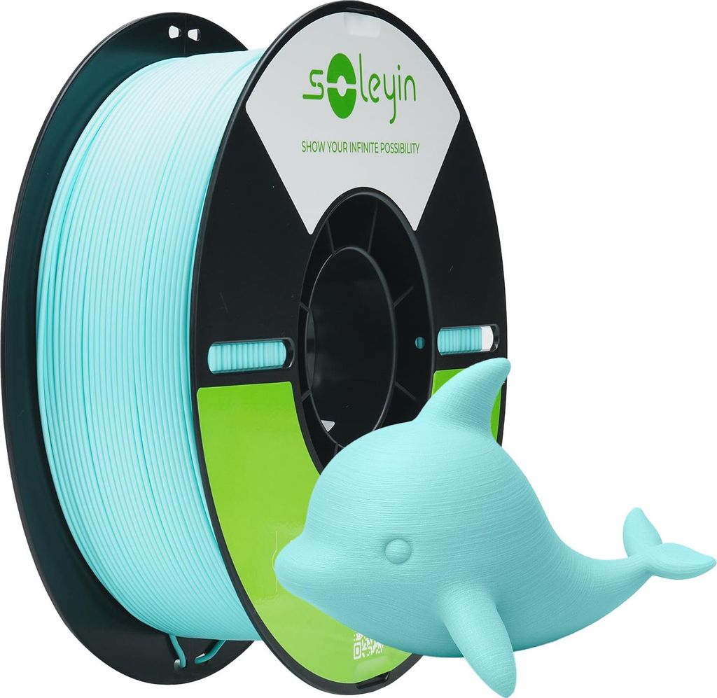 Creality Soleyin Ultra PLA 3D Druckfilament 1,75mm 1KG – Hochgeschwindigkeits-PLA für 3D-Druck, Blau