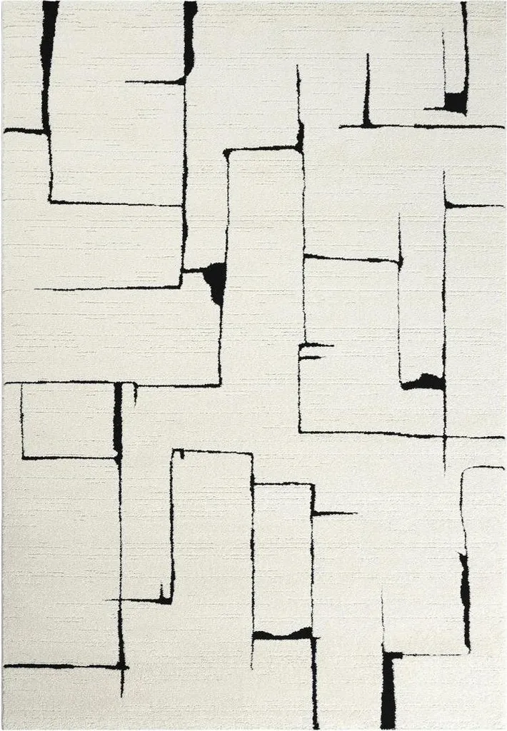 Aménager un salon cocooning avec le tapis soyeux gaufré BRINKI design
