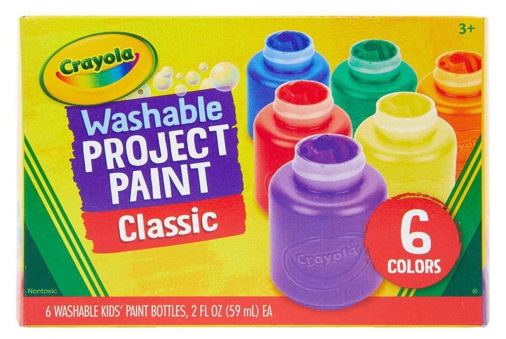 Crayola Washable Project Paint Farbe auf Wasserbasis 59 ml Produktbild 