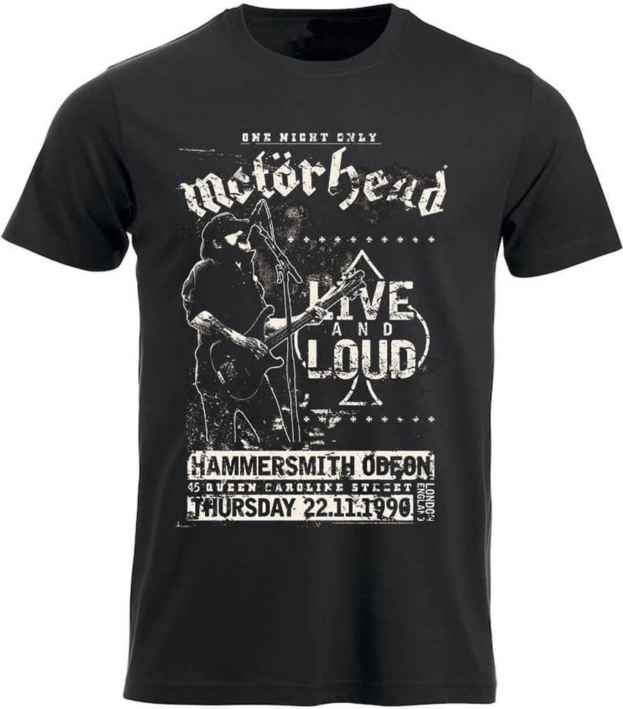 Motörhead Live and Loud T-Shirt