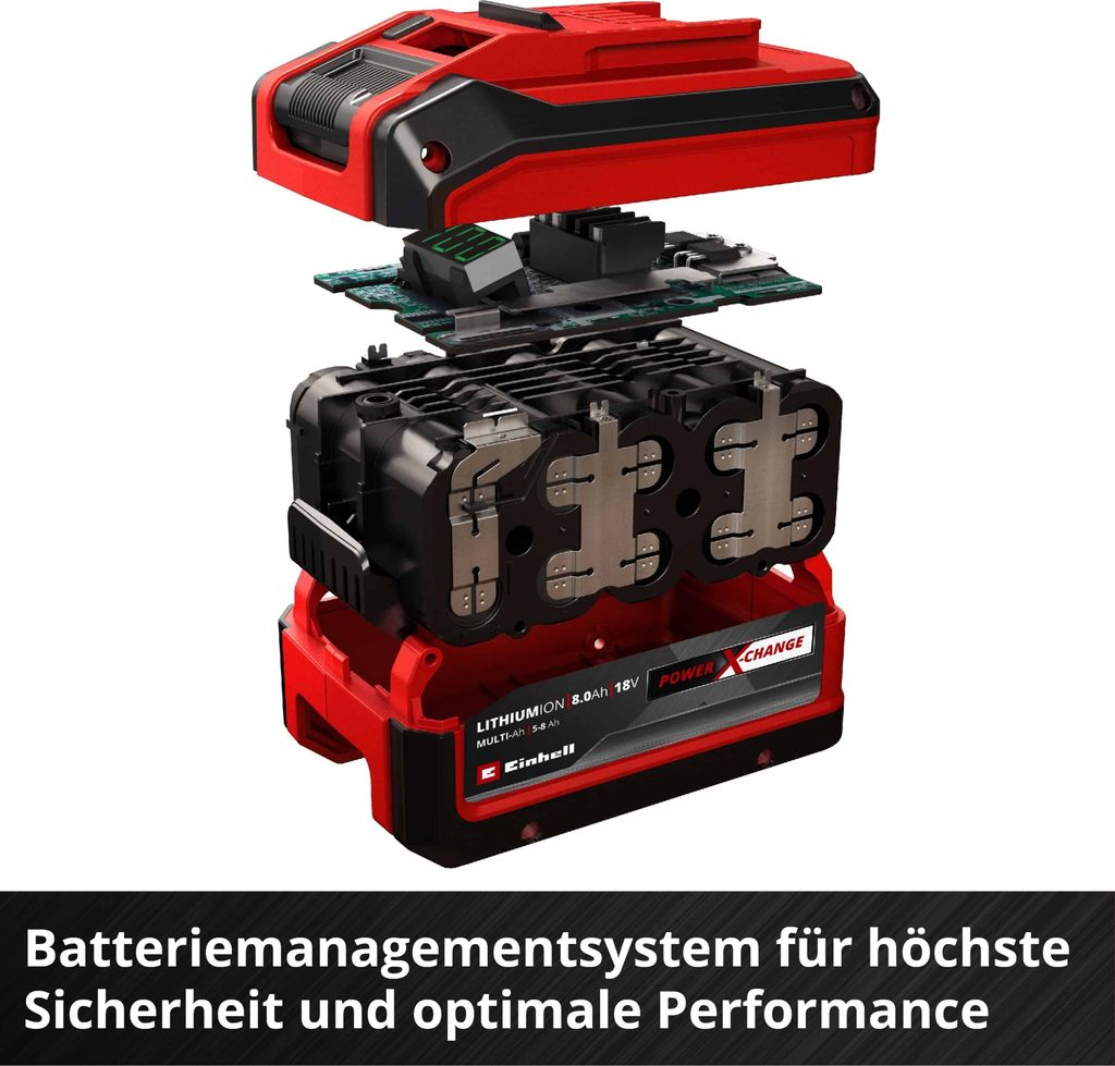 Einhell Power X-ChangeAkku 18V 5-8Ah Multi-Ah PXC Plus Produktbild 10