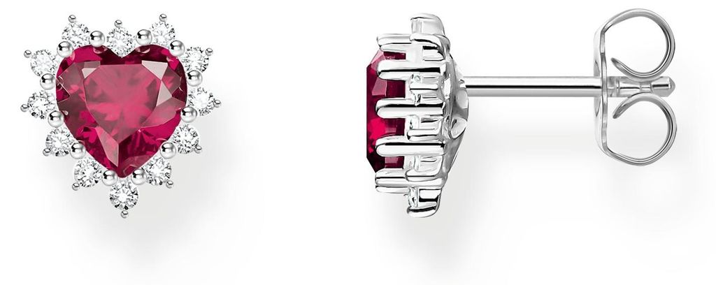 Thomas Sabo H2315-013-10 Boucles d'oreilles cœur femme Image du produit 