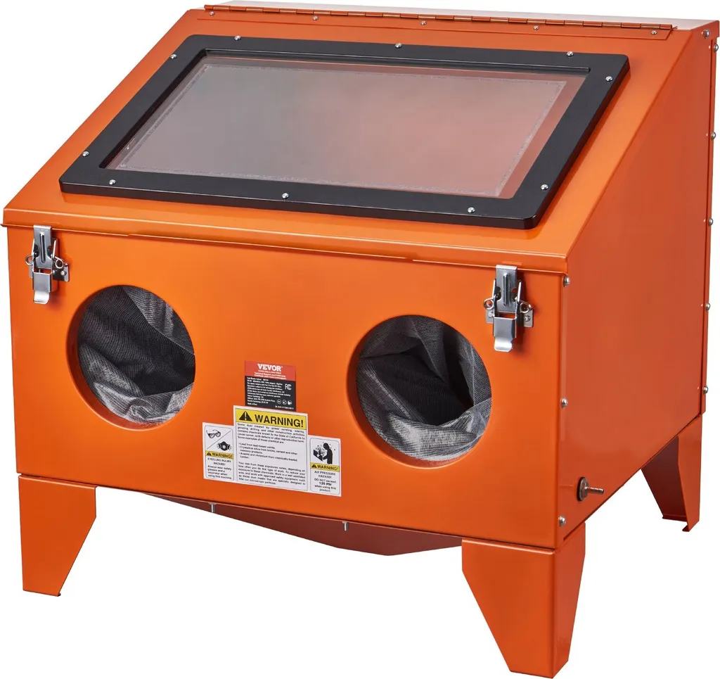 Armoire de sablage 40 gallons : finissez-en avec la poussière lors du décapage