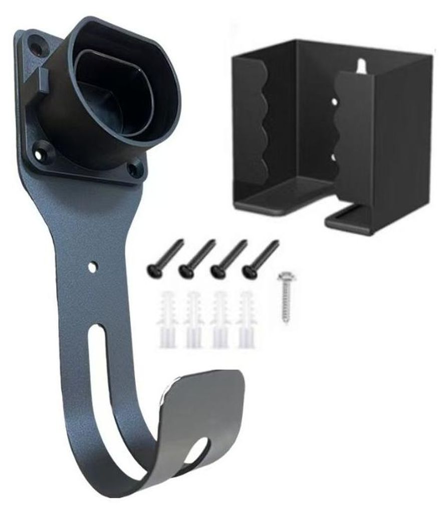 Mobilly Ladekabel-Halterung, TYP2-Stecker, Metall-Set + Box