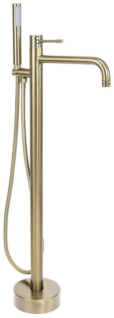 Rubinetto Da Pavimento Per Vasca Rea Lungo Diamond Oro Immagine del prodotto 