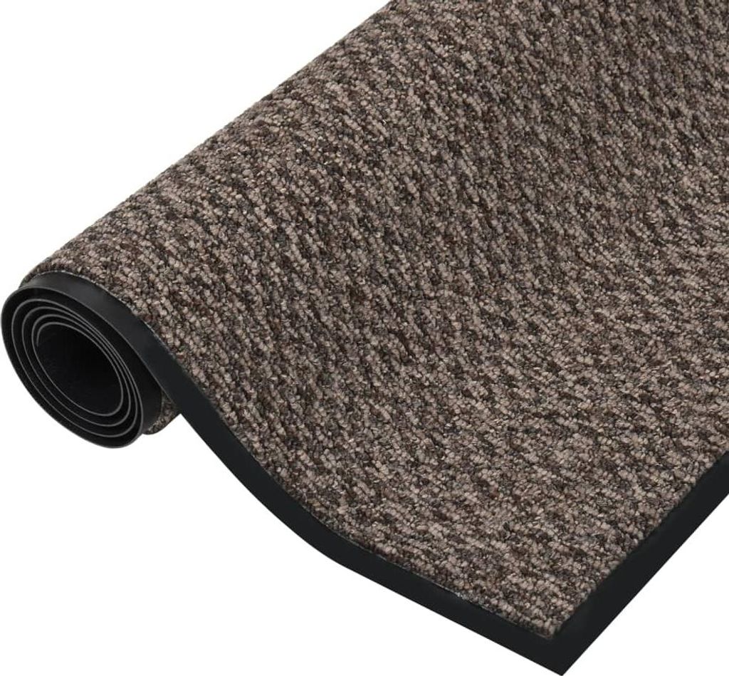 vidaXL Fußmatte Beige 80x120 cm