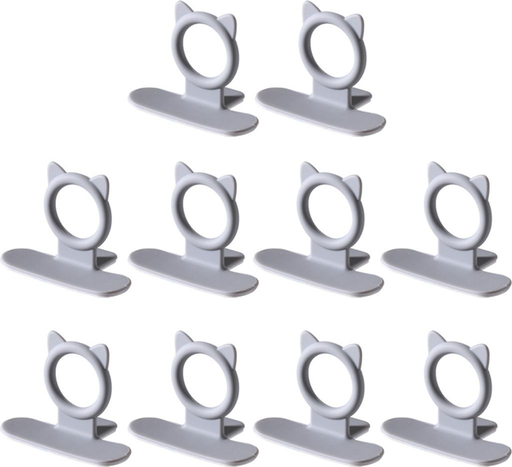 5 Paare Toilettensitz Lifter Perfekt sitzende hygienische praktische Toilettenlid -Lid Lifter Badezimmerzubehör-Grau